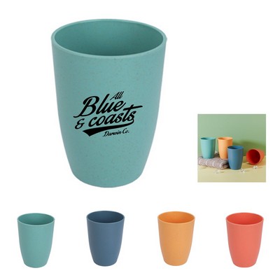 10oz Wheat Straw Brushing Tumbler