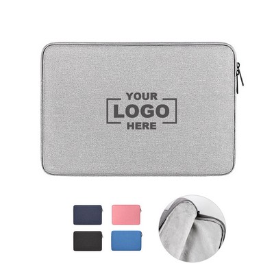 Polyester Laptop Sleeve for 13-15.6 Inch Computers.