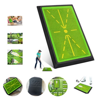 Golf Practice Mat for Swing Detection