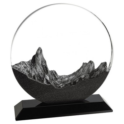 Mountain Crystal Award, 7 3/4"