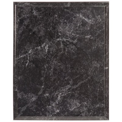 5" x 7" Value Improved Black Marble Plaque