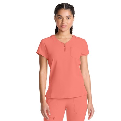 Med Couture - MC AMP - Women's 1-Pocket V-Neck Top