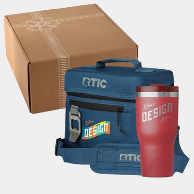 RTIC® 20 oz Tumbler & 8-Can Soft Pack Executive Gift Box Set
