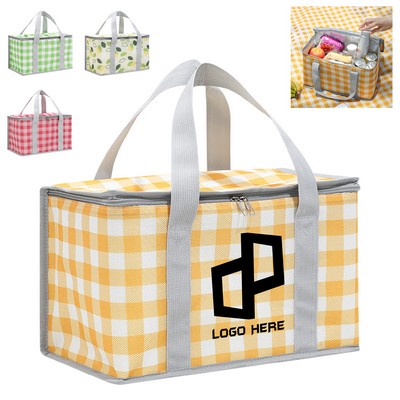 Oxford Fabric Insulated Picnic Basket