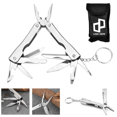 Mini Multi-Function Tool W/ Keyring