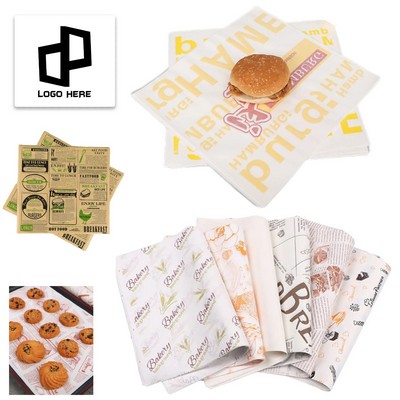 15 X 15 Inch Food Grade Wrapping Paper