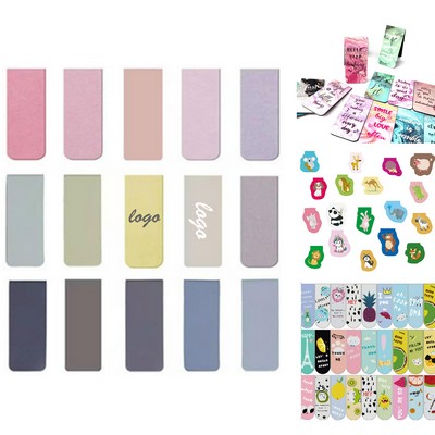 Customized Shape Double-Sided Magnetic Bookmarks