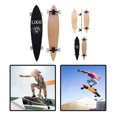 Pintail Longboard Skateboard - Advanced Cold Pressed
