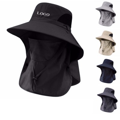 Fishing Hat with Neck Flap