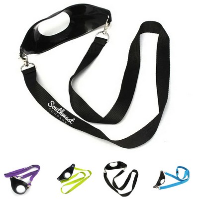 Wine Cup Holder with Lanyard