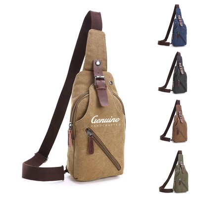 Vintage Sport Chest Bag