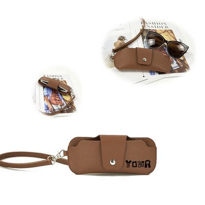 Portable Leather Glasses Case for All Kinds of Glasses