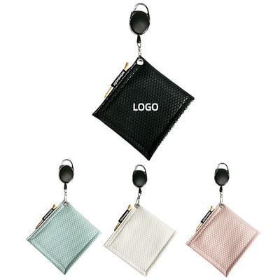 Retractable And Easy-to-Pull Rope Golf Ball Cleaning Cloth