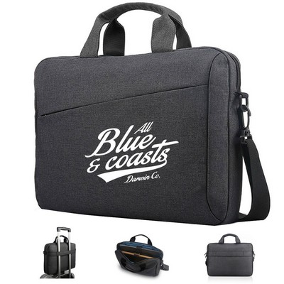 Water-Repellent Laptop Shoulder Bag