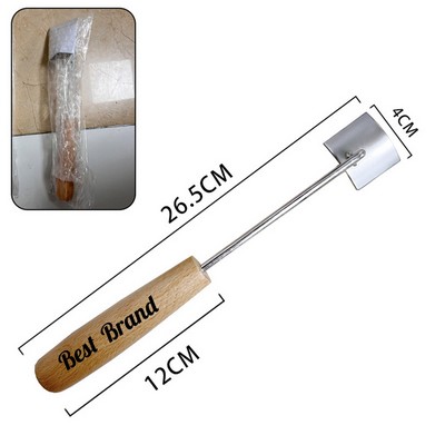 Stainless Steel Corn Kernel Remover Wooden Handle