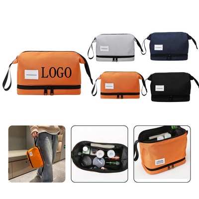 Spacious Double Layer Cosmetic Case