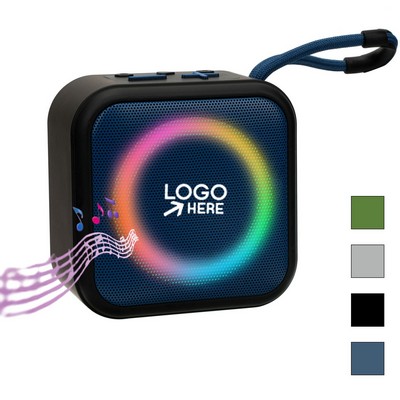 Portable Bluetooth Speaker With LED Lights