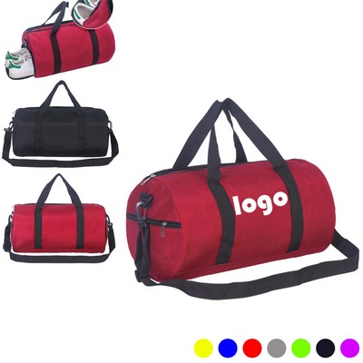 Duffle Bag For Fitness Gym And Yoga With Dry Wet Pocket Shoes