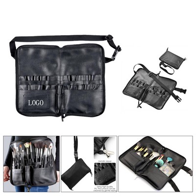 Travel Makeup Brush Organizer Bag