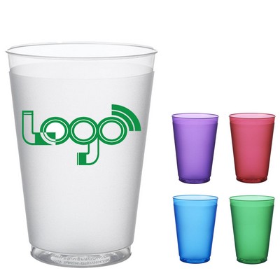 16 Oz. Flex Frosted Stadium Cup W/ Flexible Plastic