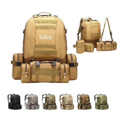 Military-Grade 50L/60L Backpack