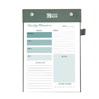 A5 PU Daily Planner Notebook
