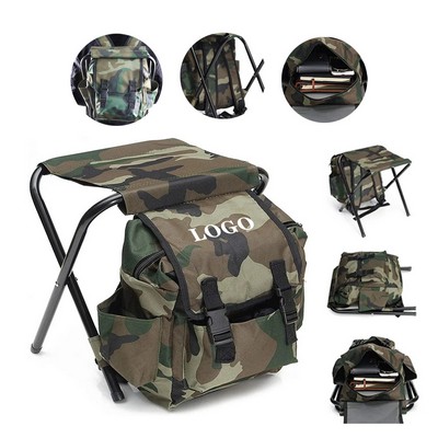 Outdoor Portable Mountaineering Backpack Chair