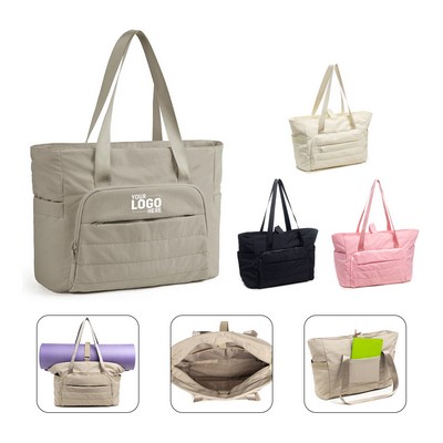 Quilted Tote Bag