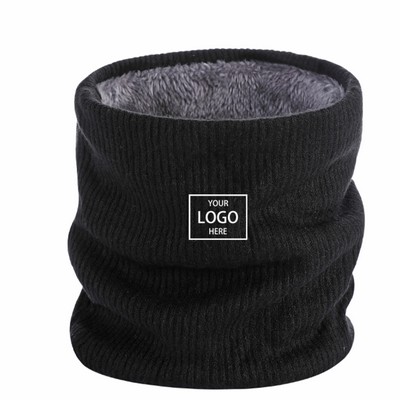 Double-Layer Neck Warmer Scarf