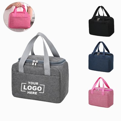 Square Tote Lunch Bag