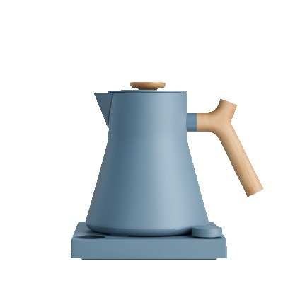 Fellow® Corvo EKG Pro Electric Kettle in Hazy Blue w/ Maple Accents