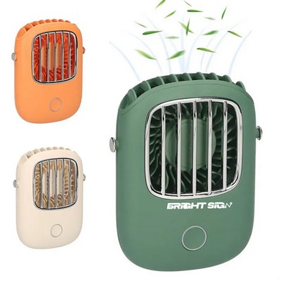 3-in-1 Foldable Neck Fan with USB Rechargeable Battery