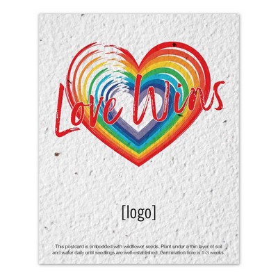 Seed Paper Postcard