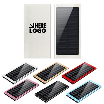 High Capacity Solar Portable Power Bank 6000 mAh