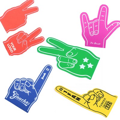 18 Inch Giant EVA Foam Finger Hand Bulk for Sports Events Football Games Cheerleading MOQ100PCS