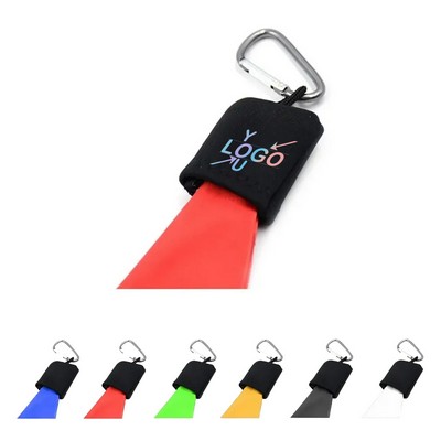 Keychain Microfiber Wipe Cloth
