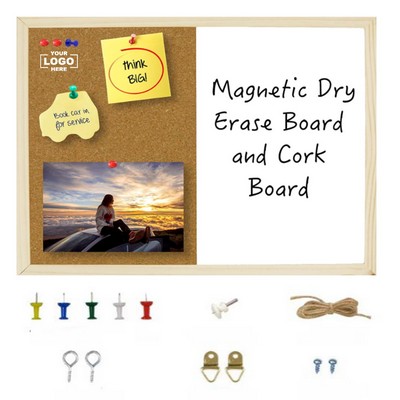 Dry Erase Cork Board Bulletin Board for Office