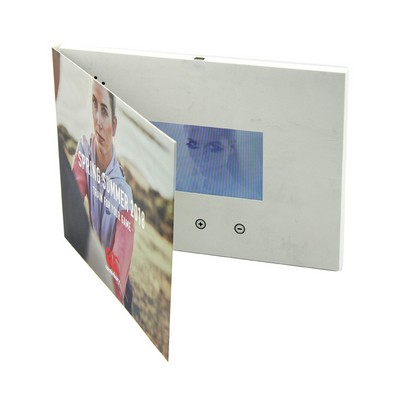 4.3 inch LCD A5 Size Bi-fold Video Brochure
