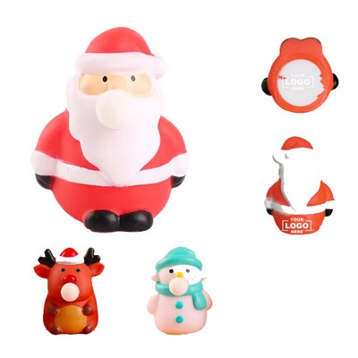 Santa Snowman Pop It Fingertip Toy