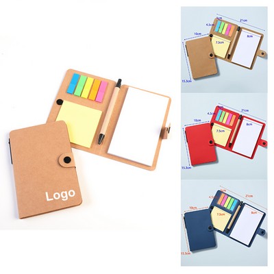 Recyclable Memo Sticky Jotter with Pen - By Sea