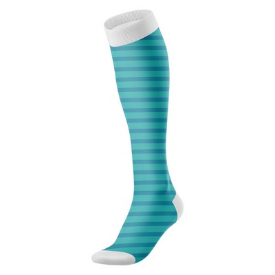 High-Knee Jacquard Weave 144-Needle Soccer Socks
