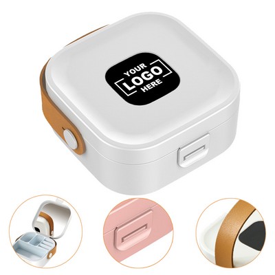 Mini Jewelry Box Portable Versatile Storage Box