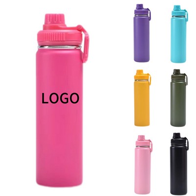 32 Oz Stainless Steel Outdoor Thermal Flask With Handle