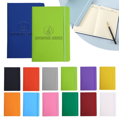 5.71"×8.46"Soft-Touch PU Notebook