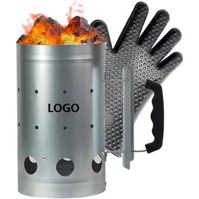 Charcoal Chimney Starter,Suitable For Barbecue Grills