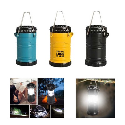 2 In 1 Retractable Camping Lantern With Fan