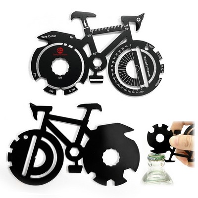 20 In 1 Bike Shaped Multi Tool Keychain