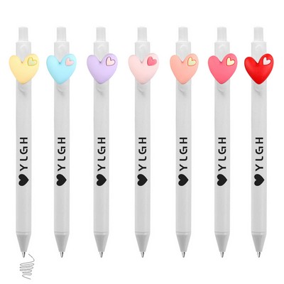 Click Activated Pen With Heart in Heart