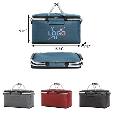 Collapsible Spacious Insulated Outdoor Cooler Bag