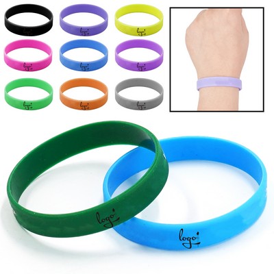 Customizable Advertising Events Silicone Wristband